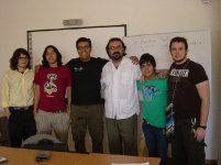 Con alumnos del Curso-Monterrey 2009.JPG