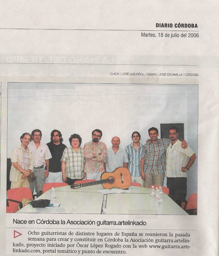 Nace la "Asociación guitarra.artelinkado" en Córdoba